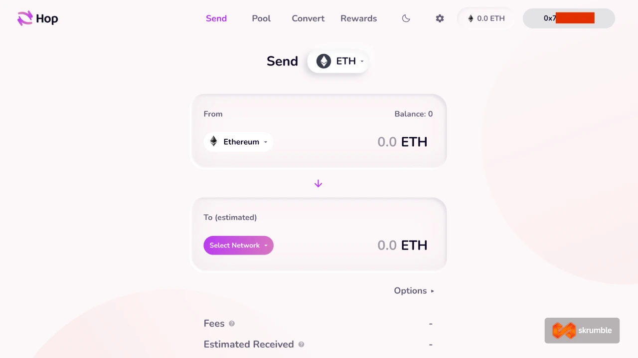 Hop Protocol bridge web app
