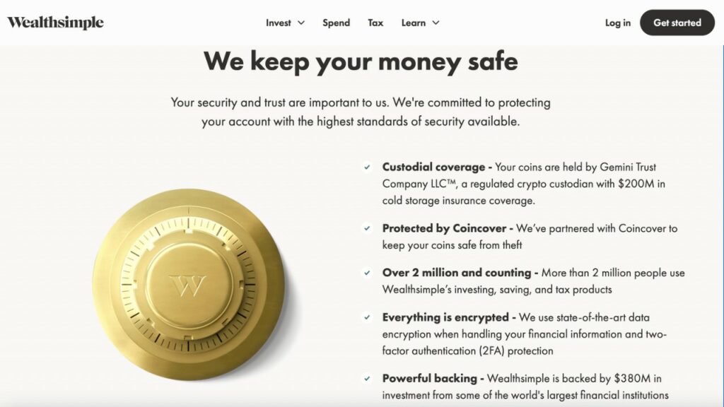 Wealthsimple Security Features