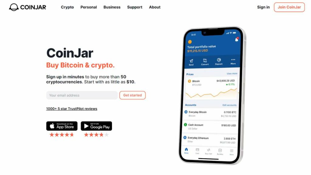 coinjar review