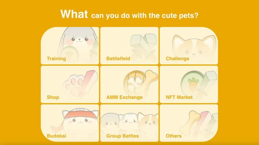 Battle Pets Features